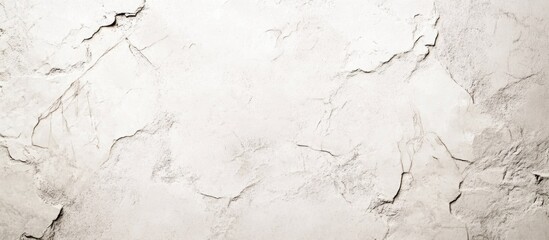 Obraz premium Textured gray plaster wall surface with subtle cracks and imperfections suitable for background usage Copy Space