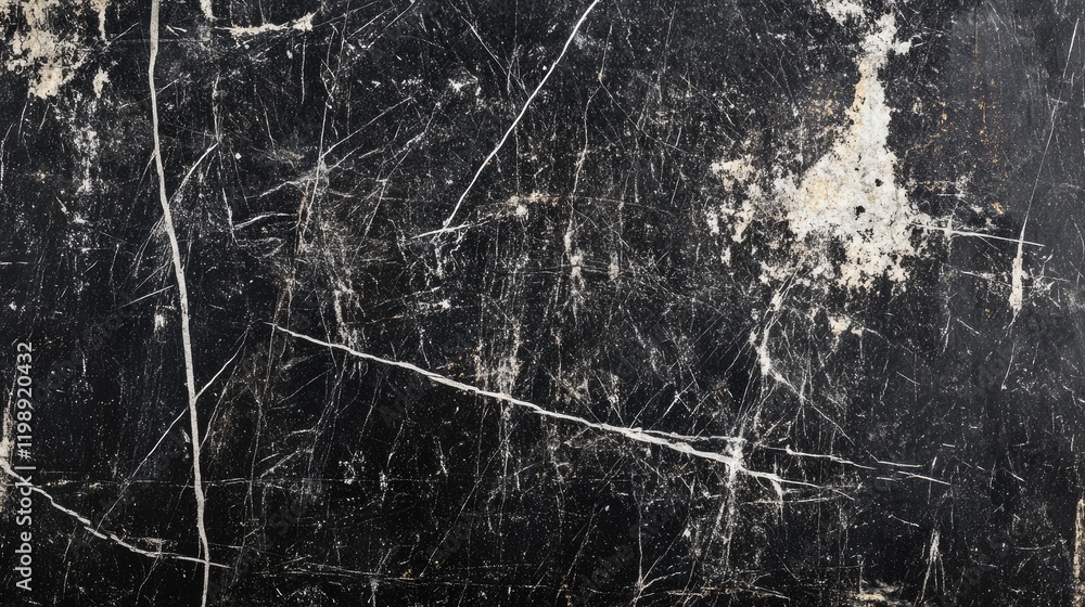 Poster black marble texture with scratches and imperfections suitable for backgrounds and design projects w