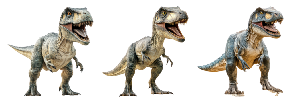 Isolated Dinosaur on Transparent Background for Creative Projects