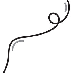 scribble line element
