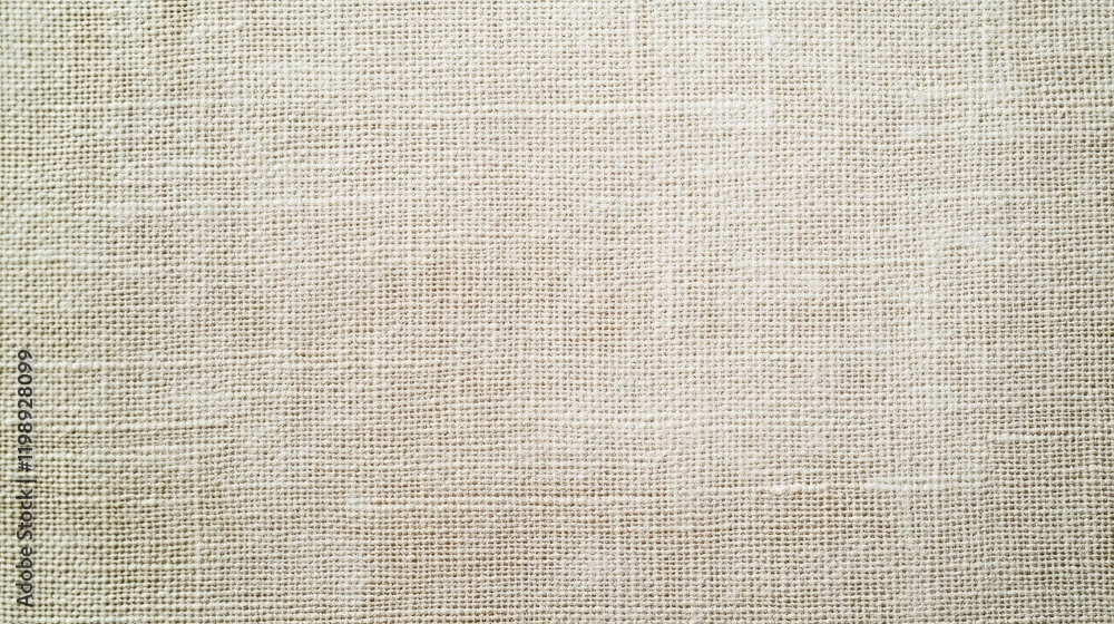 Poster beige linen fabric texture background with natural fibers and woven pattern featuring ample copy spa