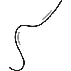scribble line element