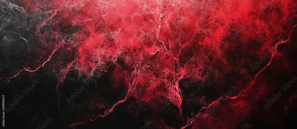 Aufkleber red and black abstract smoke texture background with copy space for design elements