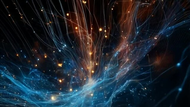 Network Topology Background | Connected Nodes | Interconnectivity | Data Flow | Digital Nexus
