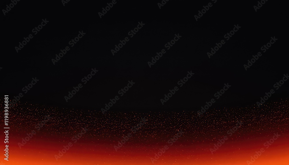 Poster orange black wavy gradient background with grain and noise texture for header poster banner backdrop