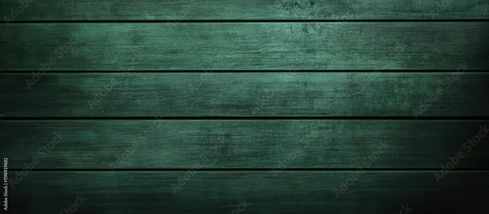 Aufkleber dark green wooden plank background with textured surface and horizontal alignment ideal for copy spa