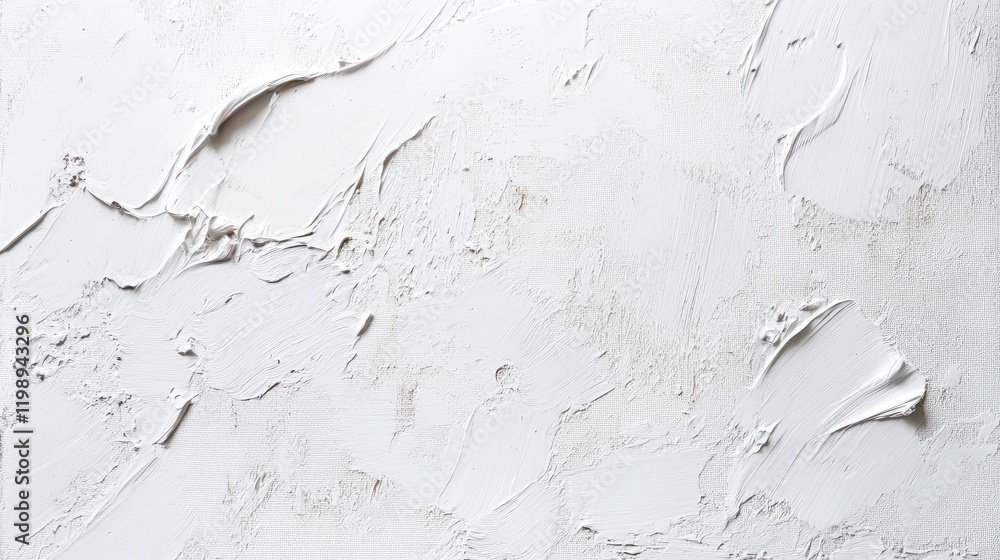 Poster textured white surface with abstract patterns and irregular shapes, suitable for backgrounds and des