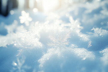 winter snow crystals 겨울 눈 결정 Snowflake 눈송이 결정체