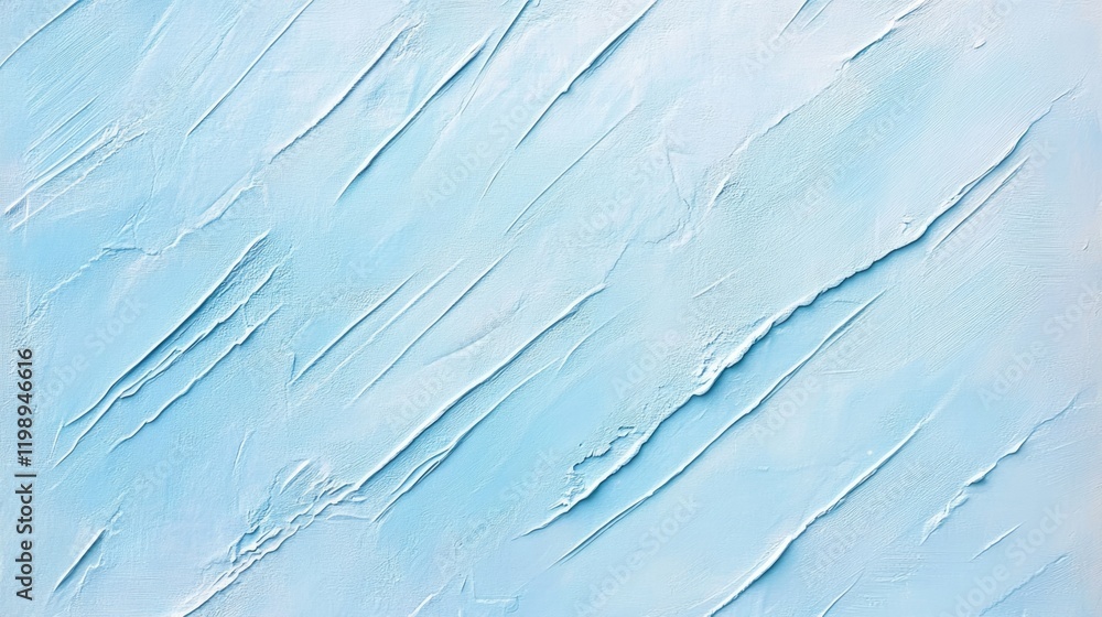 Poster textured light blue abstract background with diagonal lines and copy space for design projects.
