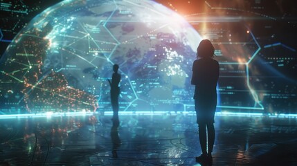 Human Interaction with Virtual Interface in a Global Context