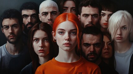 Obraz premium team of people