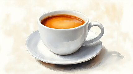 White coffee cup, cafe, sunlight, bokeh, menu