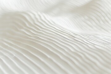 Obraz premium Close-up of textured white background with subtle pattern and soft lighting