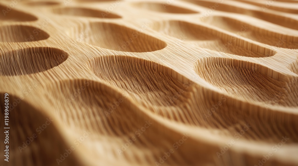 Poster textured wooden surface with shallow grooves and undulating pattern suitable for background use copy