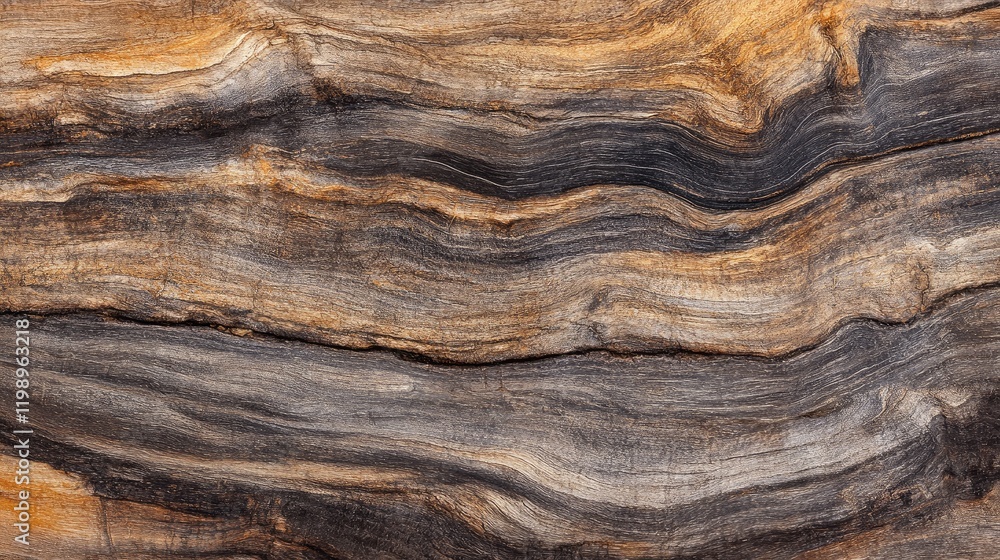 Poster wood texture abstract background with rich grain patterns and earthy tones suitable for various desi