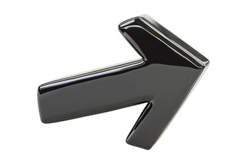 Fototapeta premium Directional arrow guidance studio icon minimalist