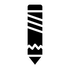 Pencil Draw Edit Glyph Icon