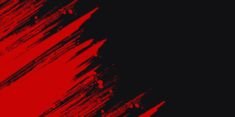 Abstract black texture crack vintage pattern red grunge background
