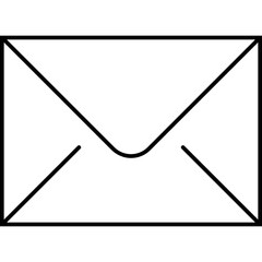 Simple vector icon mail