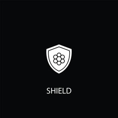 Simple Shield Icon for Security and Protection