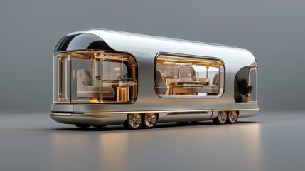 maglev truck with luxury passenger module