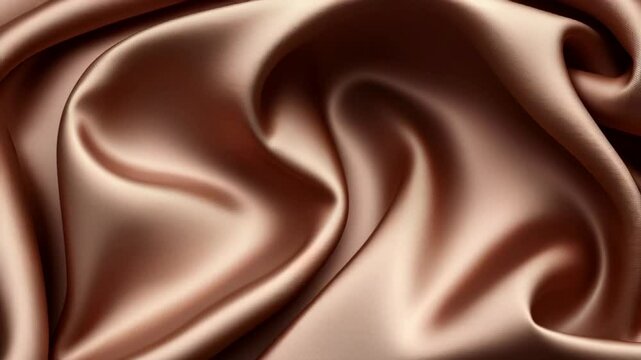  silk waves textures in mocha mousse color trend 2025 for background design