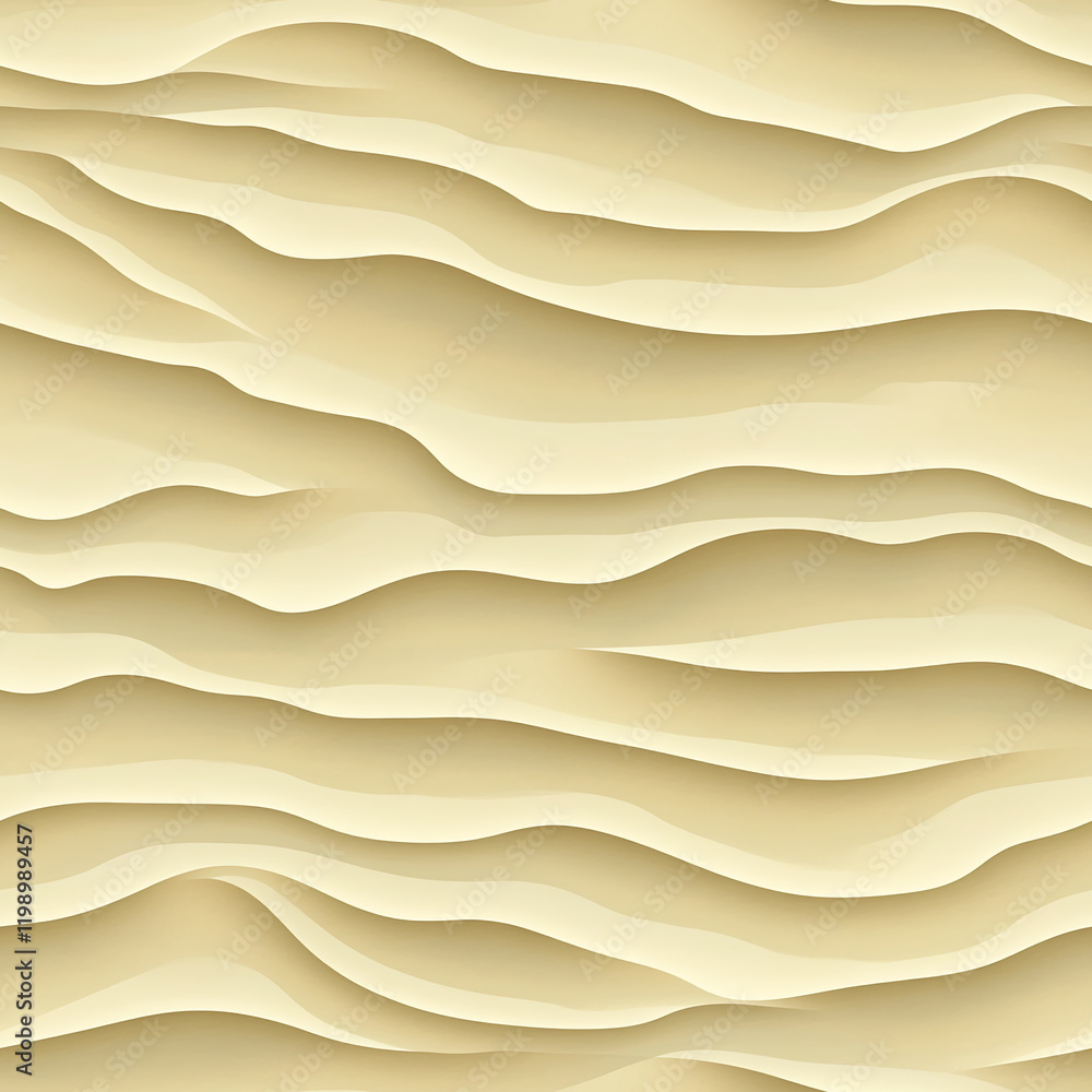 Aufkleber wavy golden abstract texture pattern with layered design