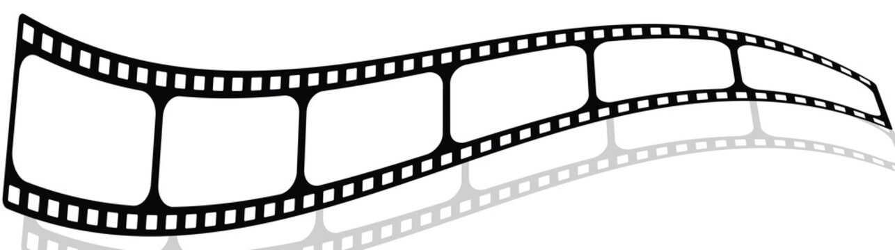 Film frame photo strip high-resolution blank filter. 3d flim roll. 