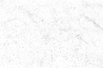 Distressed black texture. Paper old pattern. Dark grainy texture on white background. Dust overlay textured. Sand effect. Grain rough particles. Grunge noise design elements. Snow abstract backdrop. 