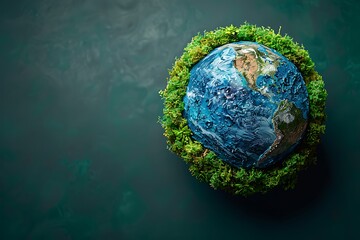 Fototapeta premium A Concept Image for World Environment and Earth Day
