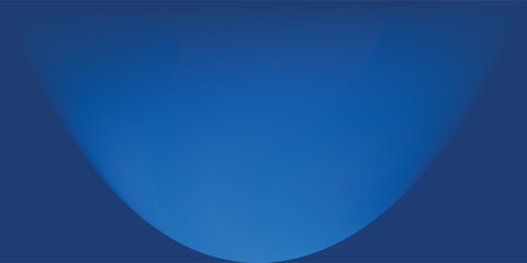Gradient blue abstract background with a soft curve and smooth lighting.
