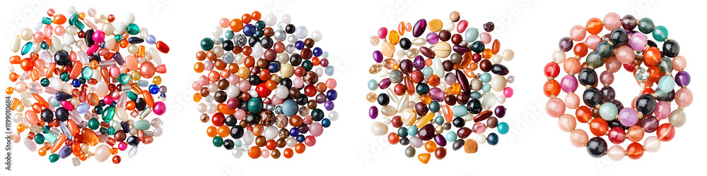 Poster a dynamic and captivating abstract background composed of a scattered arrangement of vibrant multico