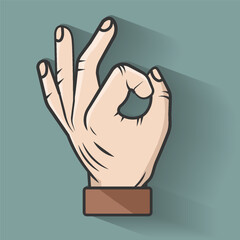 hands icons and symbols emoji vector image