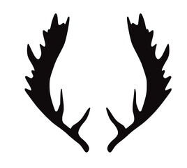 Geweih, Hirsch, Reh, Outdoor - Vektor