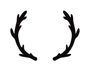 Obraz premium Geweih, Hirsch, Reh, Outdoor - Vektor