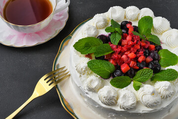 メキシコのスイーツ パステル・デ・トレス・レチェス(3種のミルクのケーキ)  Mexican sweets Pastel de Tres Leches ( Mexican Tres Leches Cake,Tres Leches Cake,Three Milk Cake, 3 Milk Cake)