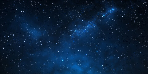 Fototapeta premium Night sky filled with stars, nebula, and galaxy, showcasing stunning cosmic details in high-definition quality with perfect composition and amazing visuals.