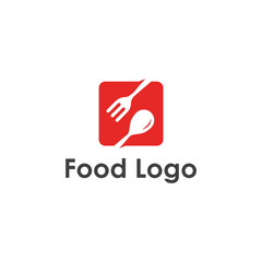 Food Logo Design Simple Icon