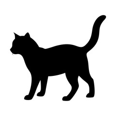 cat icon design silhouette 
