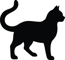 cat icon design silhouette 