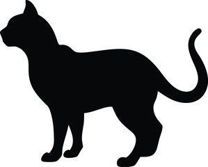 cat icon design silhouette 