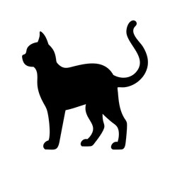 cat icon design silhouette 