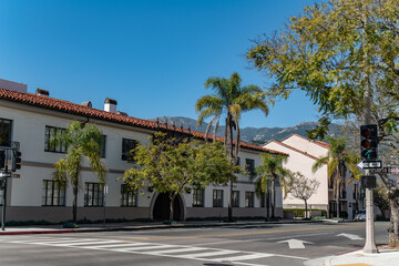 Fototapeta premium Santa Barbara is a coastal city in Santa Barbara County, California. 