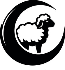 Eid ul Adha Silhouette Vector Black Cricut Design for T-Shirt