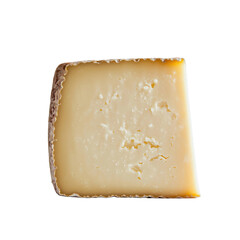 a piece of  Edam cheese, isolated on transparent background 