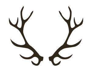 Geweih, Hirsch, Reh, Outdoor - Vektor