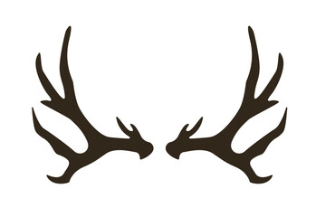 Geweih, Hirsch, Reh, Outdoor - Vektor