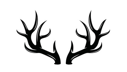 Geweih, Hirsch, Reh, Outdoor - Vektor