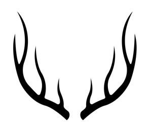 Geweih, Hirsch, Reh, Outdoor - Vektor