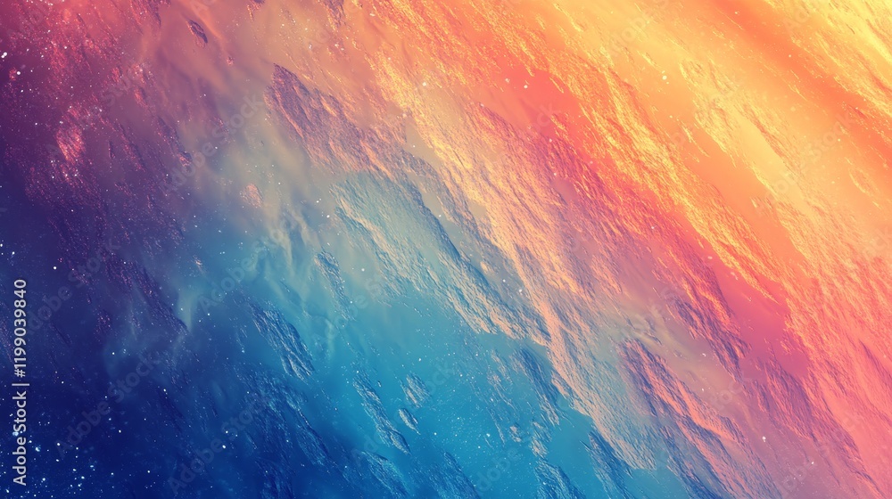 Poster abstract colorful background with vibrant hues and dynamic texture.